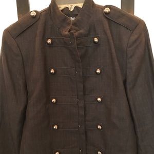 Navy military jacket
